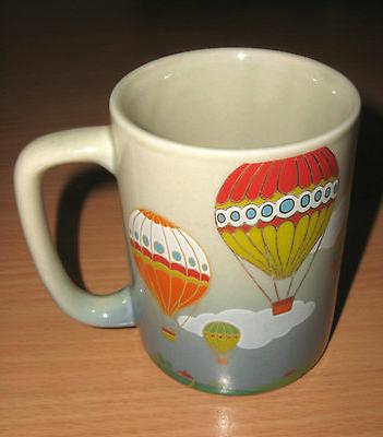 vintage japon chaud air ballon ceramique tasse