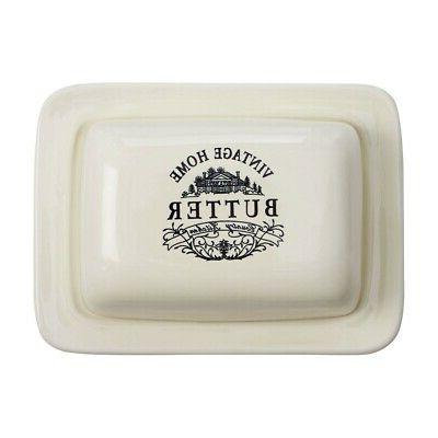 vintage maison beurrier traditionnel creme petit dejeuner