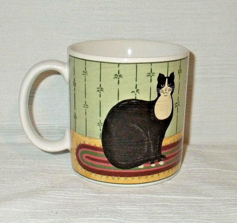 warren kimble tasse mug chat collection vtg