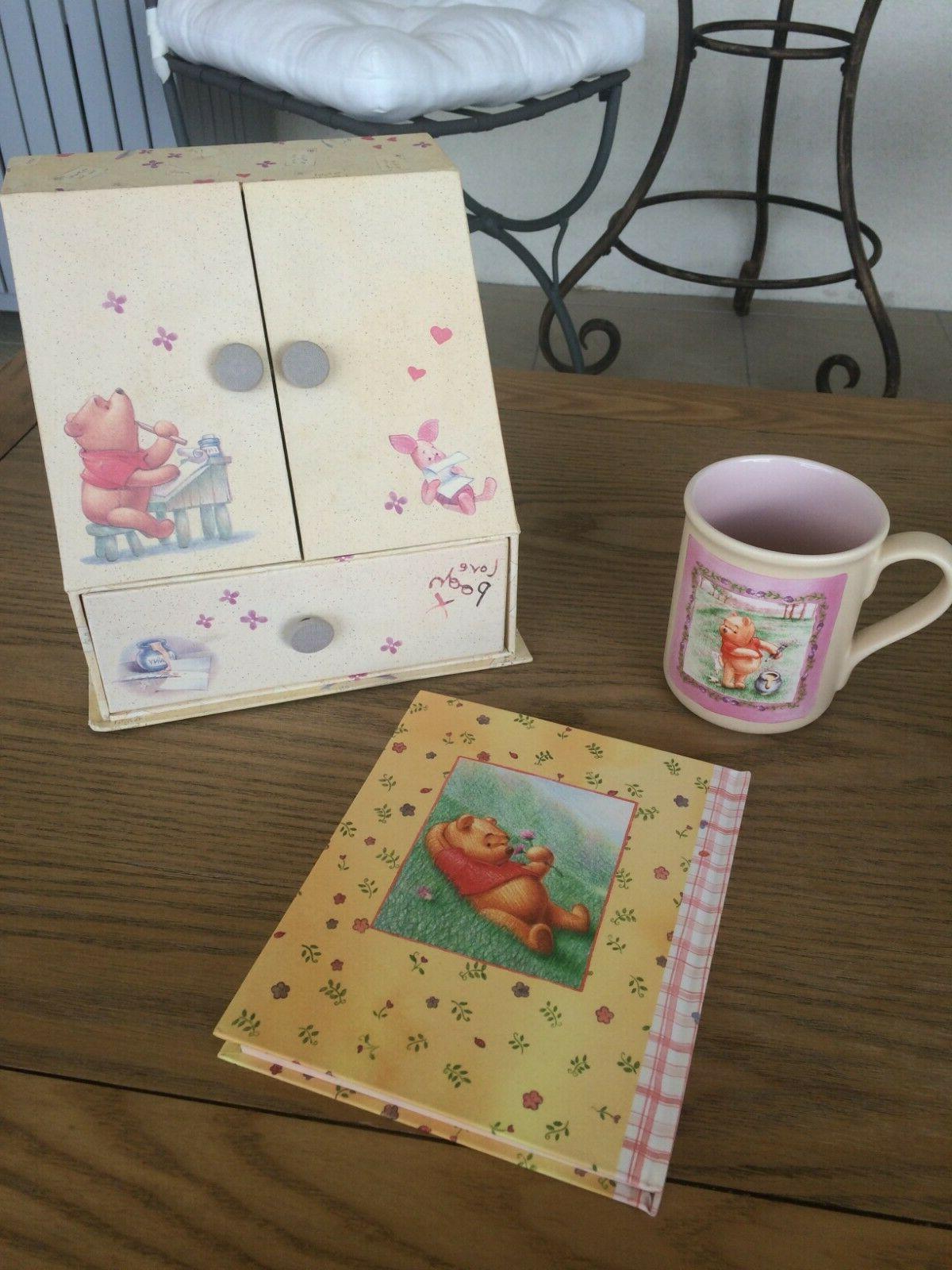 winnie simply pooh vintage stationery collection boxes