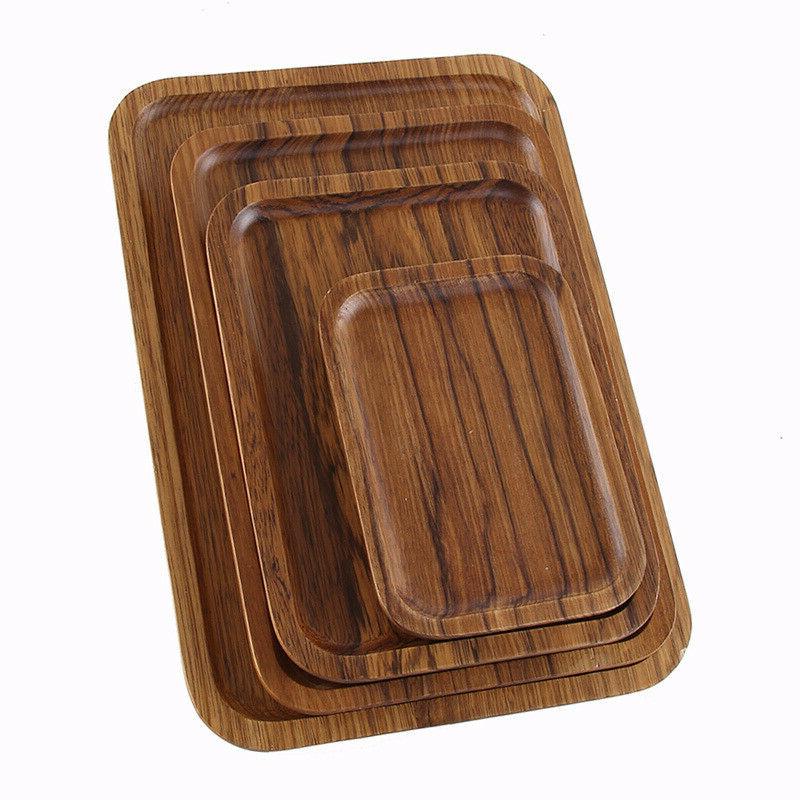 zebre bois the plateau rectangulaire dessert portion