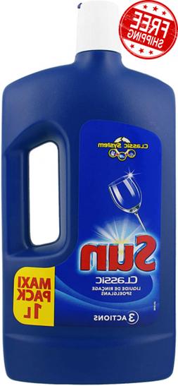 Sun Liquide de Rin&ccedil;age Lave-Vaisselle Classique 3 Actions A