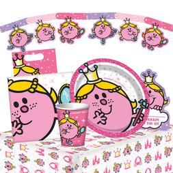 Little Miss Princesse Anniversaire F&ecirc;te Gamme (Vaisselle / 