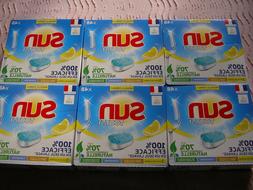 Lot 288 tablettes lave-vaisselle Sun Tout en 1 citron