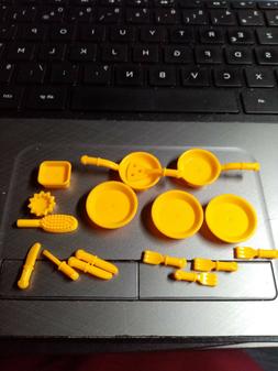 Jaune 17 Pieces / Lego Simpson City Creator Friends Minifigu