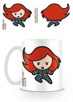 Marvel Kawaii Black Widow Coffee Mug Tasse Tazza PYRAMID INT
