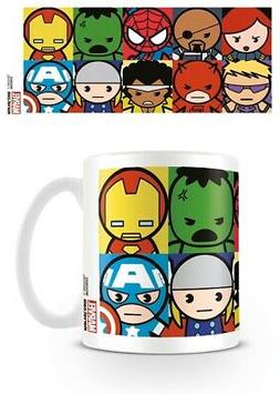 Marvel Kawaii Characters Coffee Mug Tasse Tazza PYRAMID INTE