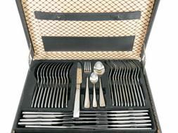 M&eacute;nag&egrave;re 72 Pi&egrave;ces Acier Inoxydable Inox 18/10 12 Personn
