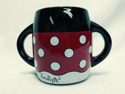 Disney Minnie Mouse Rouge Pois Caf&eacute; C&eacute;ramique Tasse Mug De