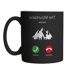 Montagnes D'Appel T&eacute;l&eacute;phone Tasse Camping-Car Sauvage Camp