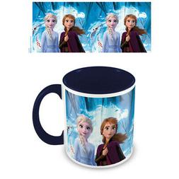 Mug La Reine des Neiges 2 Bleu - Elsa, Anna & Nokk - Neuf