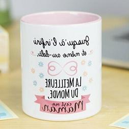 Mug Tasse avec Message Cadeau Original Maman F&ecirc;te des m&egrave;re