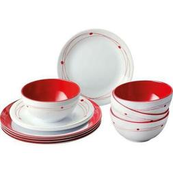 pack vaisselle melamine cosmic 12 pieces
