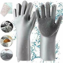 R&eacute;utilisables Eponge Vaisselle Silicone Menage  Cuisine Lav
