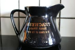 PICHET A WISKY " TEACHER'S " - Noir bord&eacute; or - Anglais - 