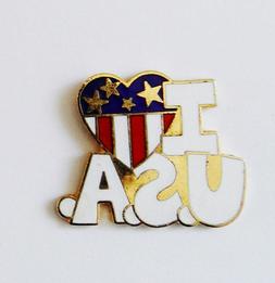 Pin's I LOVE USA