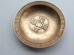 Plat chinois en bronze