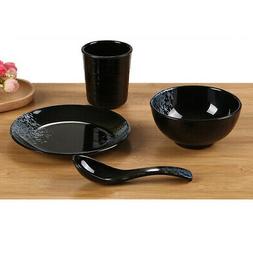 Service de Table Assiette + Plat + Cuill&egrave;re Tasse + Bols Cu