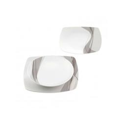 De Table Guzzini De 18 Pi&egrave;ces Collection Aqua Gris 24970022