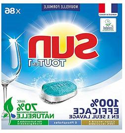 Sun Tablettes Lave-Vaisselle x86 Tout en 1 Standard, efficac