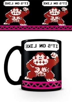 Tasse &agrave; caf&eacute; en c&eacute;ramique noire Donkey Kong It's On Like 