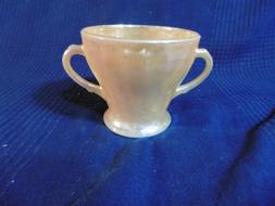 tasse cafe the ancien vintage finition orange brillant made 