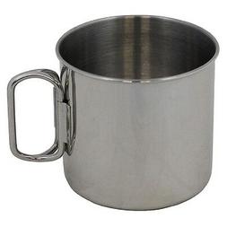 Fox Outdoor Tasse Inox Poign&eacute;es de Volets 450 ML Caf&eacute; Ther
