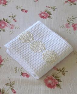 Shabby Chic Dentelle Fait Main Cadeau Mariage Cr&egrave;me