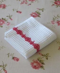 Shabby Chic Dentelle Fait Main Cadeau Mariage Rose