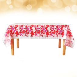 De F&ecirc;te En Plastique De Nappe Jetable 1 Pc Pour L'anniversa