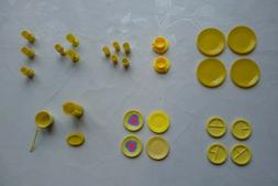 Jaune Barbie Vintage Ann&eacute;e 80, 90