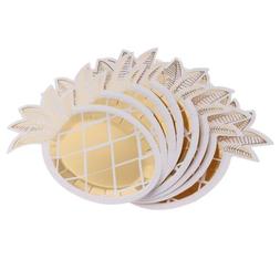 Jetable De Vaisselle De Papier En Forme De Feuille D'or Anan