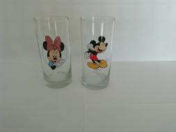 Verres Disney Mickey et Minnie Mouse NEUFS