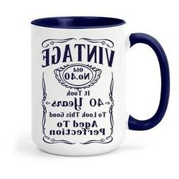 Vintage 40 Mug Anniversaire - Cadeau Ans