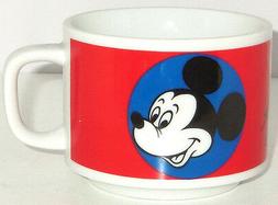 Walt Disney Productions Mickey Minnie Mouse Caf&eacute; Tasse Vint