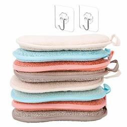 Lavable Reutilisable Eponge A Recurer En Microfibr